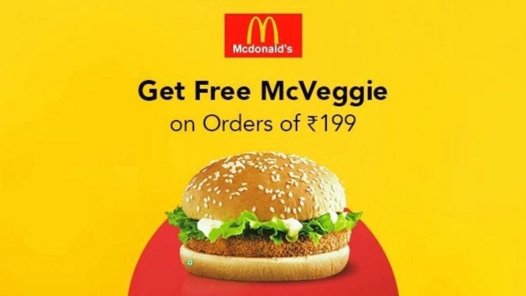 McDonalds Offer