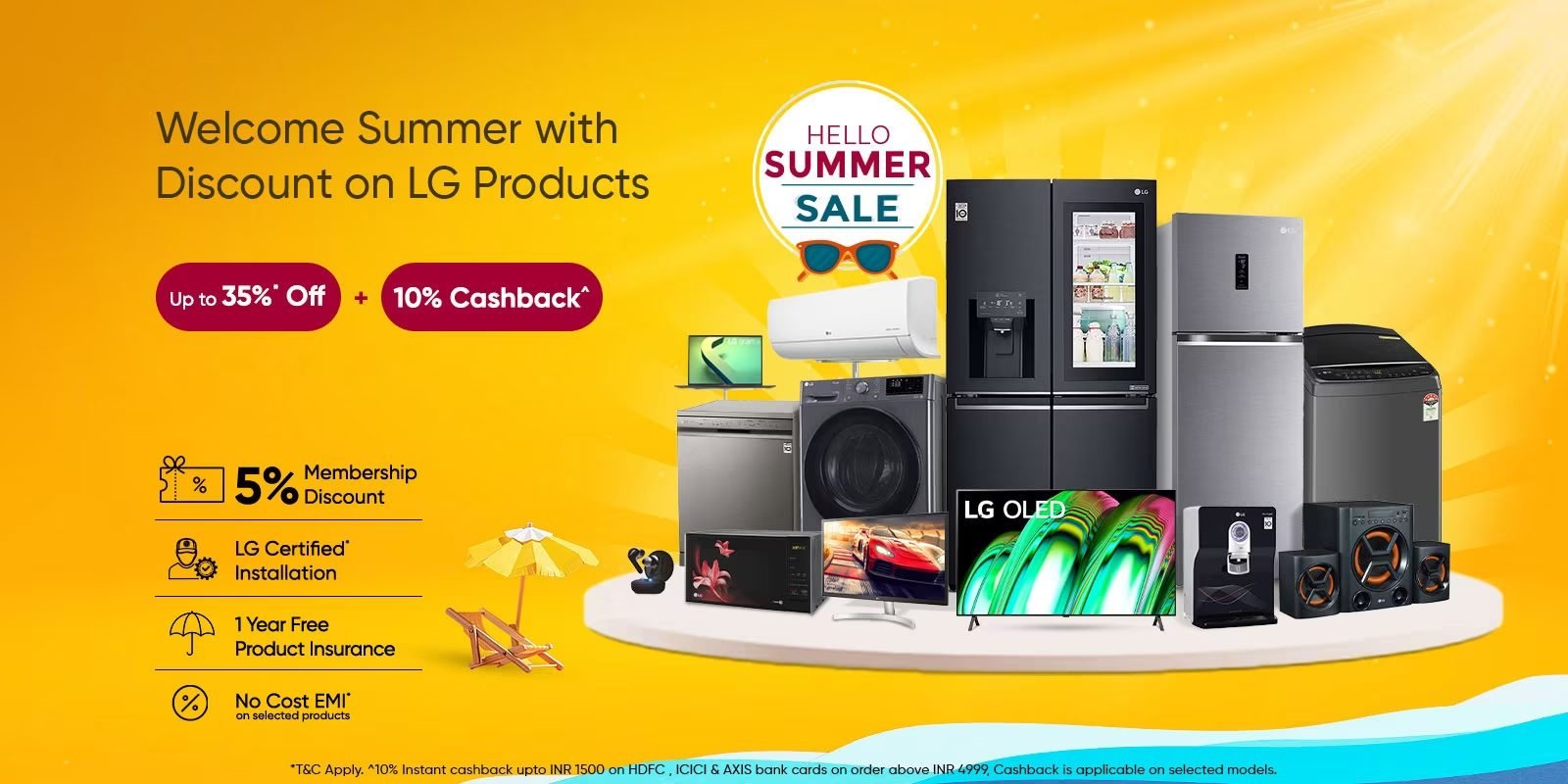 LG Summer Sale